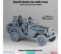 GAZ-67 Soviet Car - Wargames - WWII - historical