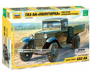 Gaz-AA Soviet Llight Truck WWII 1:35 Plastic Model Kit ZVEZDA
