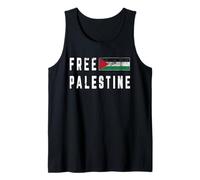 Gaza Gaza Bandiera della Palestina arabo Canotta