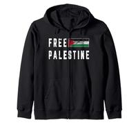 Gaza Gaza Bandiera della Palestina arabo Felpa con Cappuccio