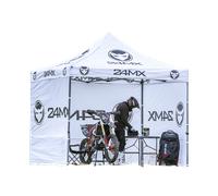 Gazebo 24MX Easy-Up con Pareti Grigio Grigio