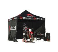 Gazebo 24MX Easy-Up con Pareti Nero Nero