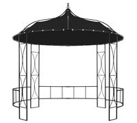 vidaXL Gazebo 300x290 cm Antracite Rotondo