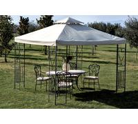 Gazebo in acciaio decor 300x300 cm ecru yf-3133b