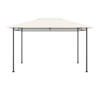 Gazebo 384x281x270 cm Crema 180 g/m²