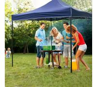 Gazebo 3x3 Pieghevole E Impermeabile Bakaji: Blu