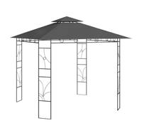 Gazebo 3x3x2,7 m antracite 160 g/m