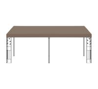 Gazebo a Parete 6x3x2,5 m Talpa