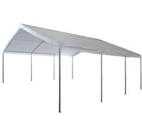GAZEBO ACCIAIO CAR PARK TWIN cm. 600x600x285h