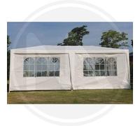 GAZEBO ACCIAIO FURNAS CON PARETI LATERALI PAPILLON MT. 3X6X2,6H