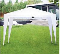 GAZEBO ACCIAIO OASIS 3X3 BIANCO,ESTERNO,GIARDINO,FESTE,SAGRE 531422