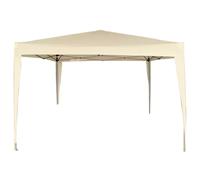 Gazebo Aktive 300 x 240 x 300 cm Acciaio Crema Plastica