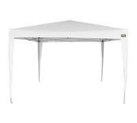 Gazebo Aktive 300 x 250 x 300 cm Acciaio Bianco Plastica