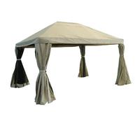 Gazebo Amicasa 3 x 4 m MILANO Beige G1