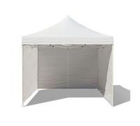 GAZEBO BOX TENDONE 3X3 AUTOMATICO RICHIUDIBILE FISARMONICA BIANCO VERDE MERCATO