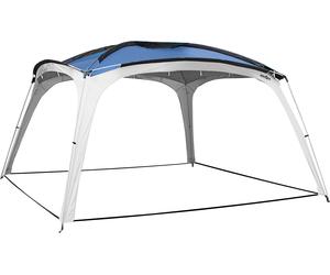 Gazebo brunner medusa ii 400 x 400 cm blu
