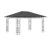 Gazebo con Zanzariera 4x3x2,73 m Antracite 180 g/m²