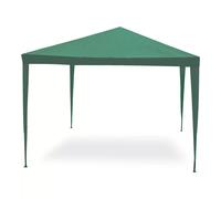 Garden Friend Gazebo Facile stuttura in tubolare di acciaio copertura in polietilene 3x2 m h 2,5 m verde - verde G1617003