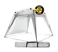 Lumaland Outdoor Padiglione 2,5 x 2,5 m | Impermeabile e protezione UV | Tenda da giardino INCL. 1 pannello laterale e borsa e picchetti | tenda da campeggio e ricezione robusta | Montaggio rapido