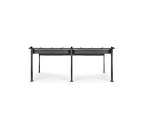 GAZEBO DA GIARDINO BLUMFELDT Padiglione 3x6 M, Alluminio, 225x300x600 cm