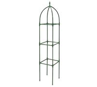 Gazebo da giardino per piante rampicanti - Supporto obelisco verticale regolabile in altezza con , supporto per piante rampicanti | Per balcone, terrazza, giardino privato, fiori e