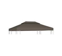 GAZEBO DA GIARDINO VIDAXL Coperchio Superiore Per 2 Strati, In Poliestere, 60x300x400 cm