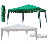 GAZEBO GAZEBI PIEGHEVOLI CAMEL BIANCO 300X200H MAX 260 ARREDO GIARDINO