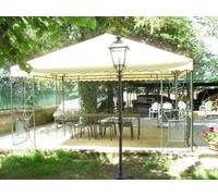 GAZEBO IN FERRO BATTUTO FRIENDLY MT.5X4 ARREDO GIARDINO ARREDAMENTO ESTERNO