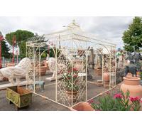 Gazebo in ferro L400XPR400XH365 CM Molto solido stabile Offerta Speciale