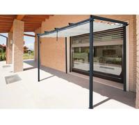 GAZEBO IN METALLO AZORES VERANDA MT. 3X4 GAZEBI ARREDO SUPER OFFERTA