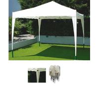 GAZEBO IN METALLO PIEGHEVOLE ALBUFEIRA BEIGE MT. 3X3 GAZEBI ARREDO GIARDINO