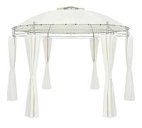 Gazebo in metallo Toscana Crema 3,5m