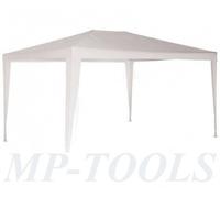 GAZEBO MERCATO GIARDINO FIERA FIERE IMPERMEABILE STRUTTURA ACCIAIO 3X4mt