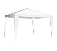 GAZEBO ACCIAIO RETTANGOLARE OASIS MT.3X2 300X200CM POLIETILENE BIANCO TETTOIA