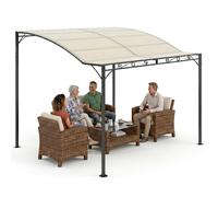 Gazebo Pergola 3 x 2,5 m da Esterno Rivestimento Anti UV Resistente alle Intempe