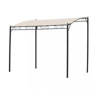 Gazebo Pergola Autoportante 3x4 m in Acciaio Antracite