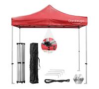 Gazebo Pieghevole da Giardino 3x3m, Alluminio Top, Leggero, Impermeabile