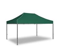 Gazebo pieghevole impermeabile in alluminio 3x4,5m Verde - Mod. Magnum
