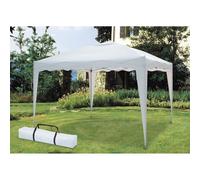 GAZEBO PIEGHEVOLE Mt. 3X3 TELO BIANCO CON BORSA art. 787/31