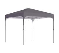 Gazebo pieghevole Oxford in acciaio | Eventi all'aperto multicolori: gazebo pop-up UPF pieghevole con borsa for il trasporto e pesi(Dark Grey)