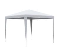 Gazebo Pop-up Gazebo da giardino Outsunny, tenda da festa, tenda da matrimonio, tenda da patio, bianco(Deep green)