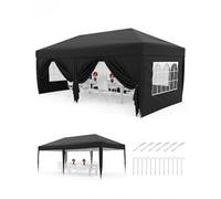 Gazebo pop-up resistente, impermeabile, riparo istantaneo con pareti laterali, borsa per il trasporto per feste in giardino, campeggio, bancarelle, eventi all'aperto