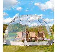 Gazebo pop up, tenda a cupola igloo per 5-7 persone, resistente ai raggi UV, per campeggio, feste in giardino e osservazione delle stelle