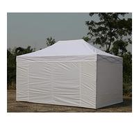 GAZEBO PROF. 3X4,5 MT PIEGHEVOLE RAPIDO AUTOMATICO CON SET PARETI LATERALI (GAZ.BIANCO + 4 PARETI)