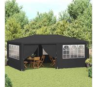 Gazebo Professionale con Pareti 4x6 m Antracite 90 g/m²