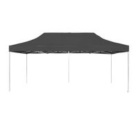 Gazebo Professionale Pieghevole Alluminio 6x3 m Antracite