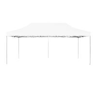 Gazebo Professionale Pieghevole Alluminio 6x3 m Bianco