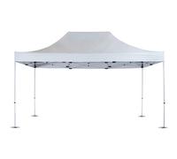 GAZEBO RICHIUDIBILE 3X4,5 PIEGHEVOLE A FISARMONICA MERCATO FIERA VERDELOOK