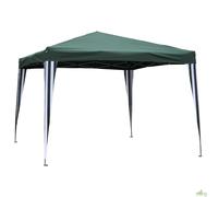 GAZEBO RICHIUDIBILE PIEGHEVOLE RAPID 3X3 MT VERDE H 250 CM APERTURA IMMEDIATA