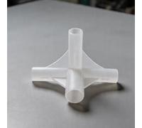 Gazebo Tent Replacement Kit 25/19mm Corner Center Connector(20pcs) | Fits 25mm and 19mm pipes, per versatile gazebo compatibility, corner and center joints, white plastic finish